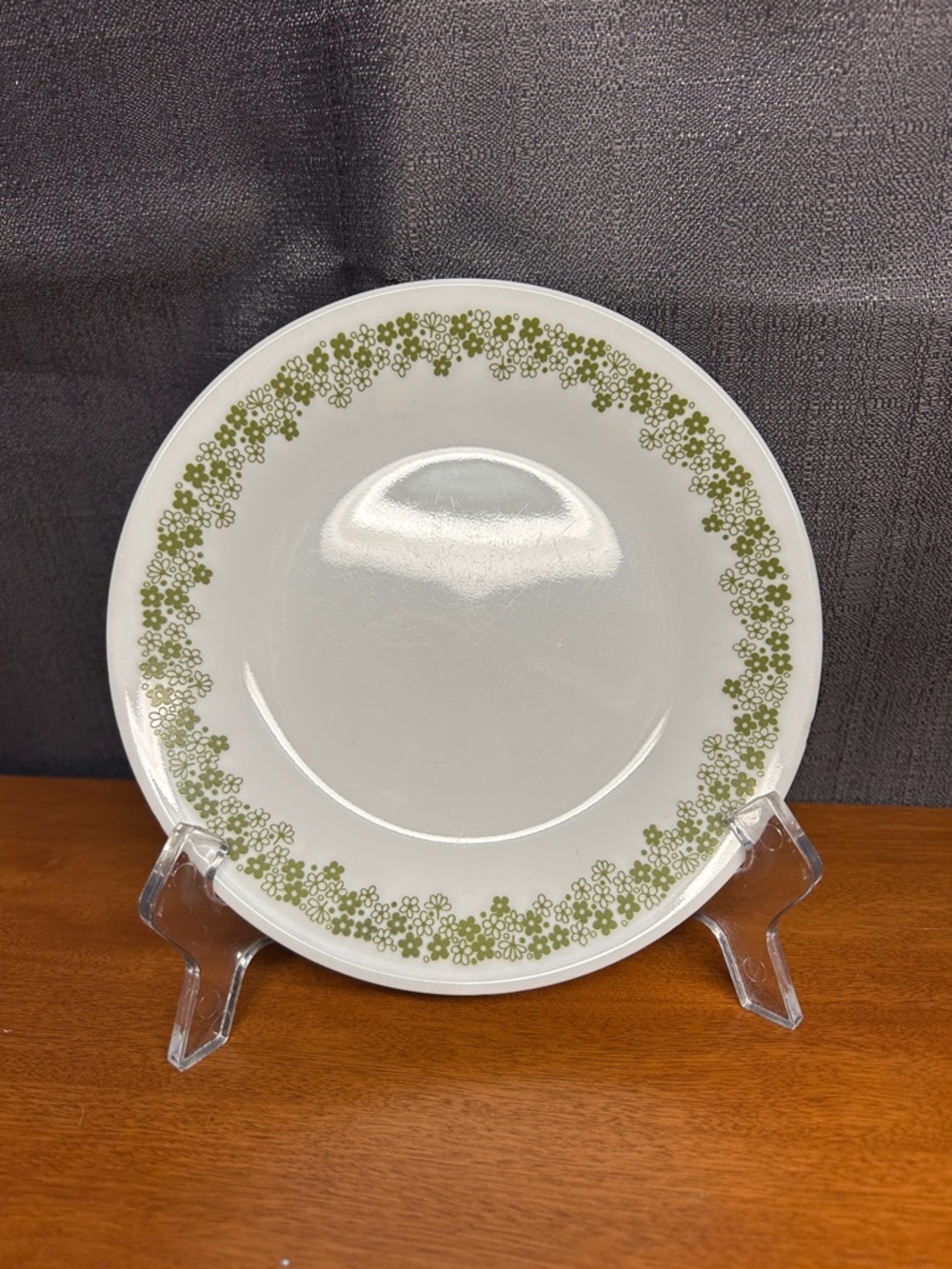 Vintage Corelle Spring Blossom (Crazy Daisy) pattern salad plate 6,25 inches